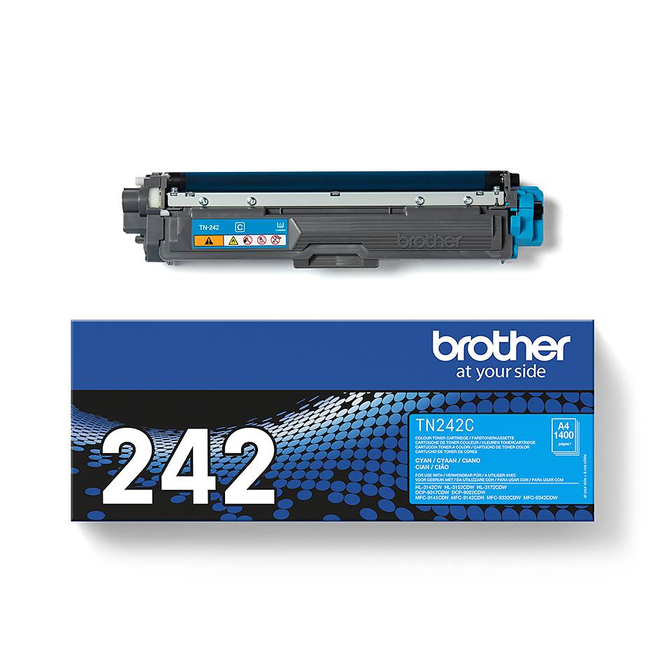 Brother TN-242C tonercartridge 1 stuk(s) Origineel Cyaan