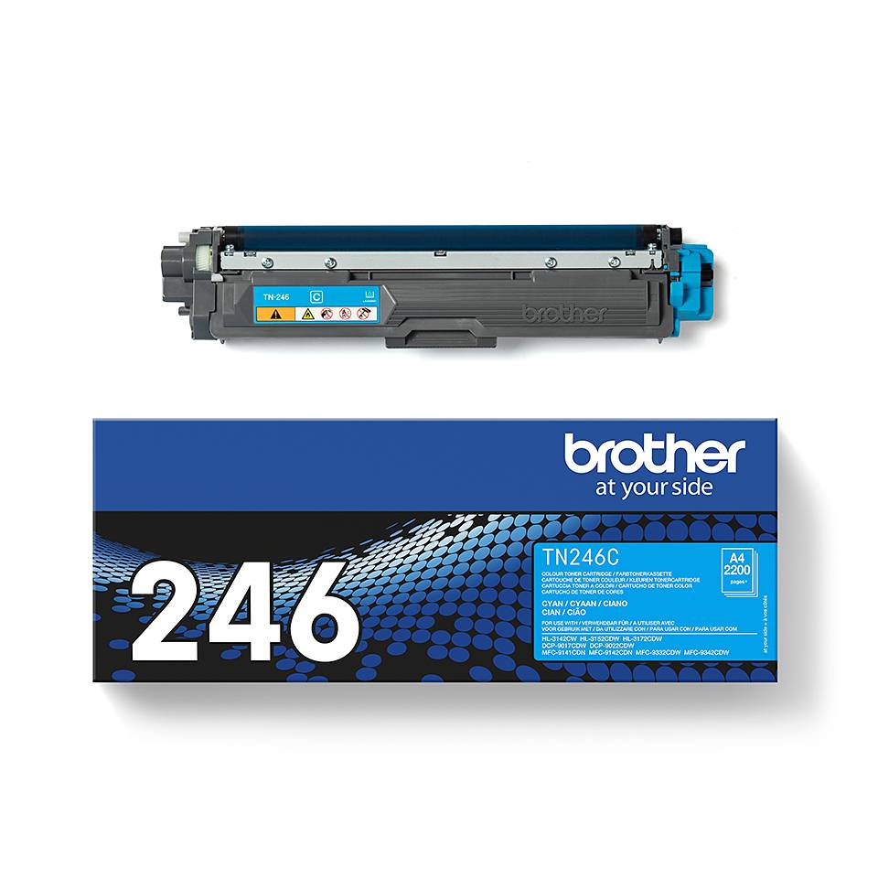 Brother TN-246C tonercartridge 1 stuk(s) Origineel Cyaan
