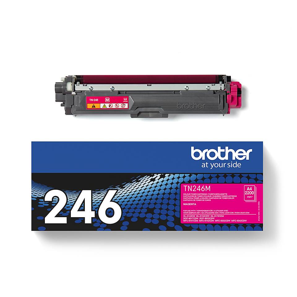 Brother TN-246M tonercartridge 1 stuk(s) Origineel Magenta