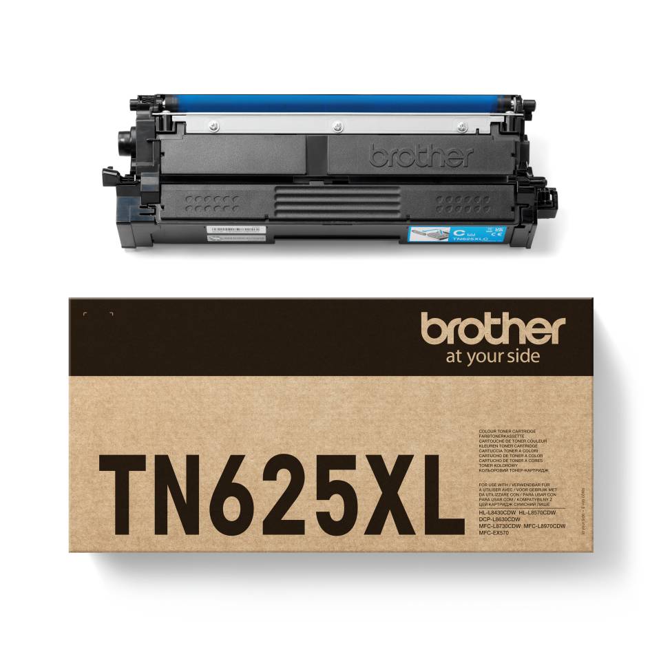 Brother TN-625XLC tonercartridge 1 stuk(s) Origineel Cyaan