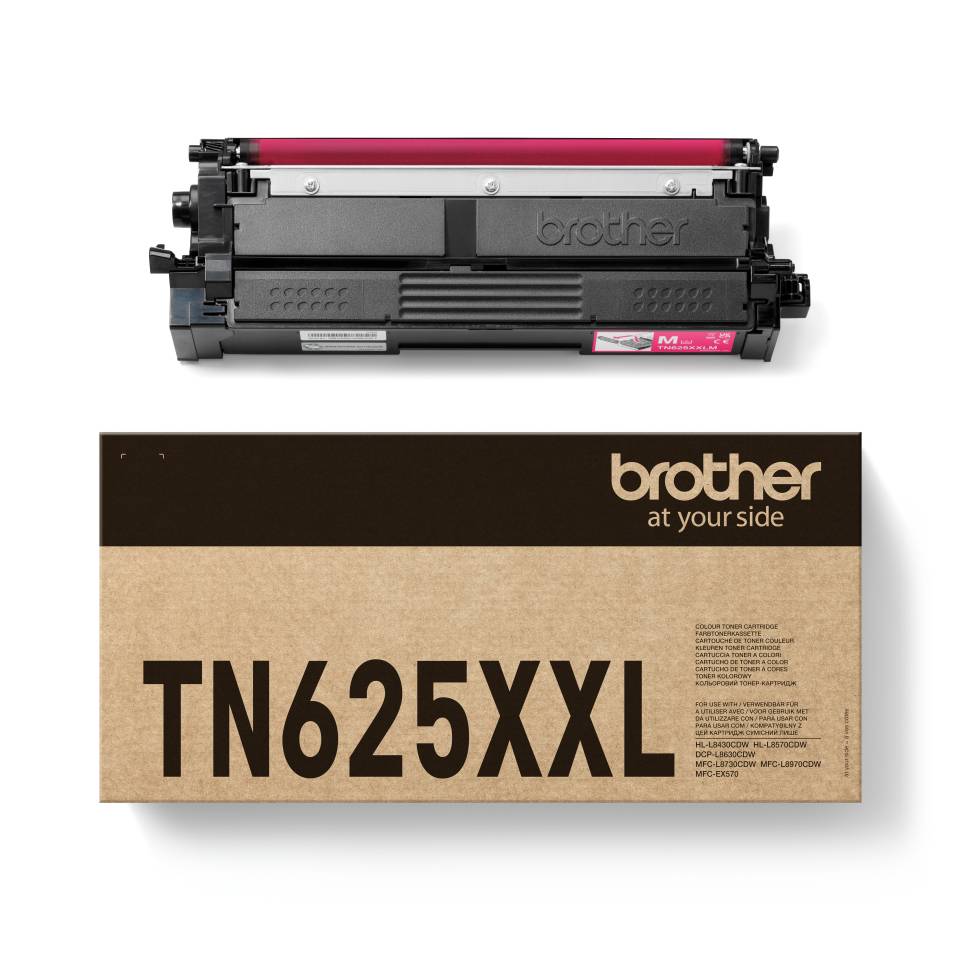 Brother TN-625XXLM tonercartridge 1 stuk(s) Origineel Magenta