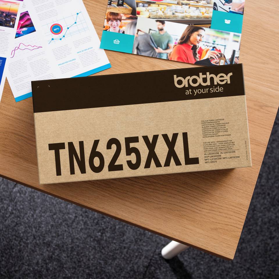 Brother TN-625XXLY tonercartridge 1 stuk(s) Origineel Geel