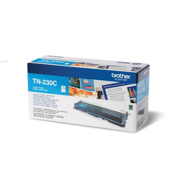 Brother toner, 1.400 pagina's, OEM TN-230C, cyaan
