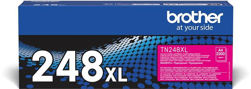 Brother toner, 2.300 pagina's, OEM TN-248XLM, magenta