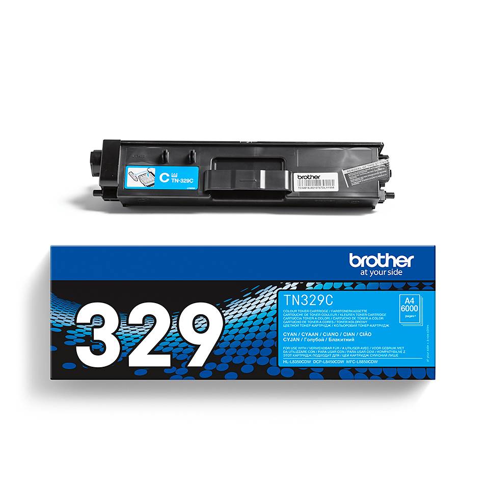Brother TN-329C tonercartridge 1 stuk(s) Origineel Cyaan