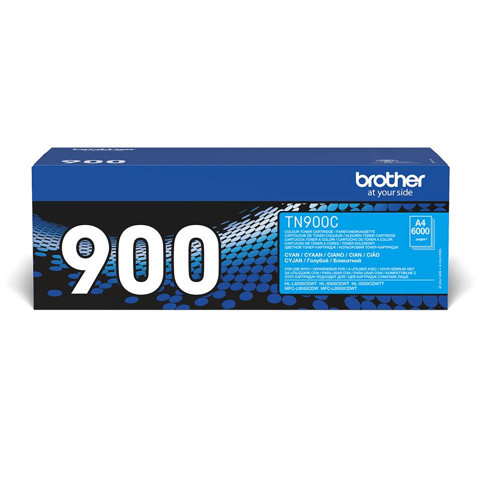 Brother TN-900C tonercartridge 1 stuk(s) Origineel Cyaan