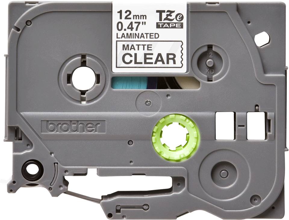 Brother TZE-M31 labelprinter-tape Zwart op zilver