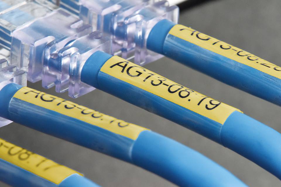 Brother TZE-SL651 labelprinter-tape Zwart op goud