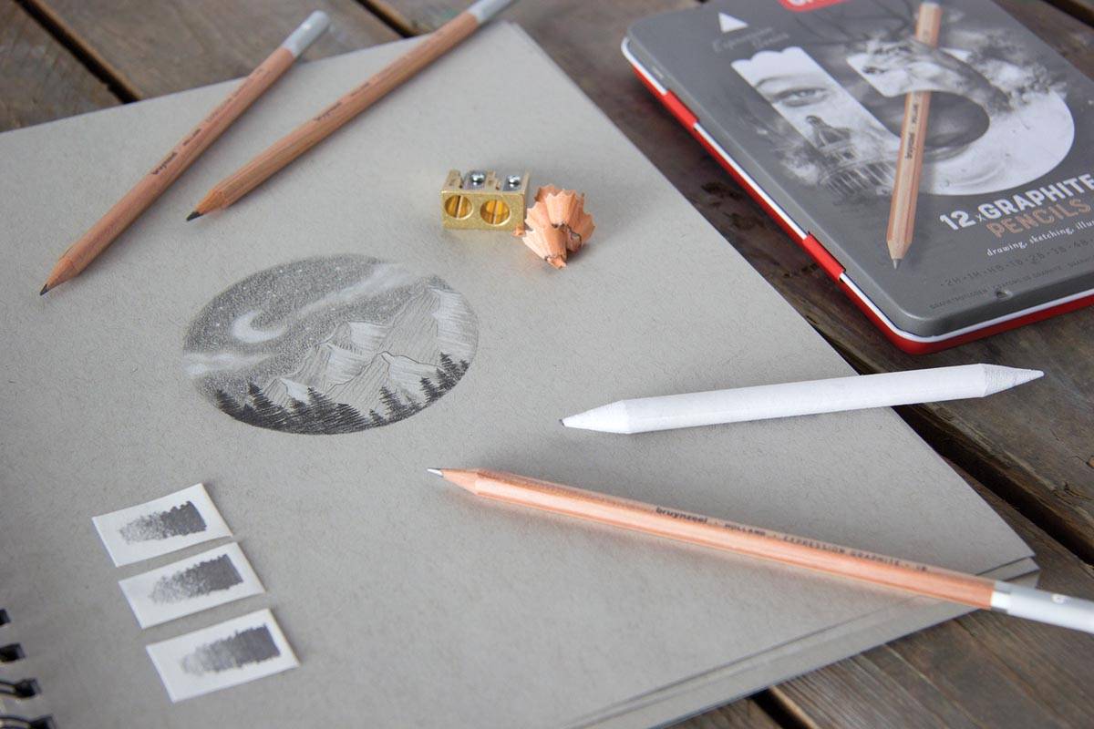 Bruynzeel grafietpotlood Expression, doos van 12 stuks