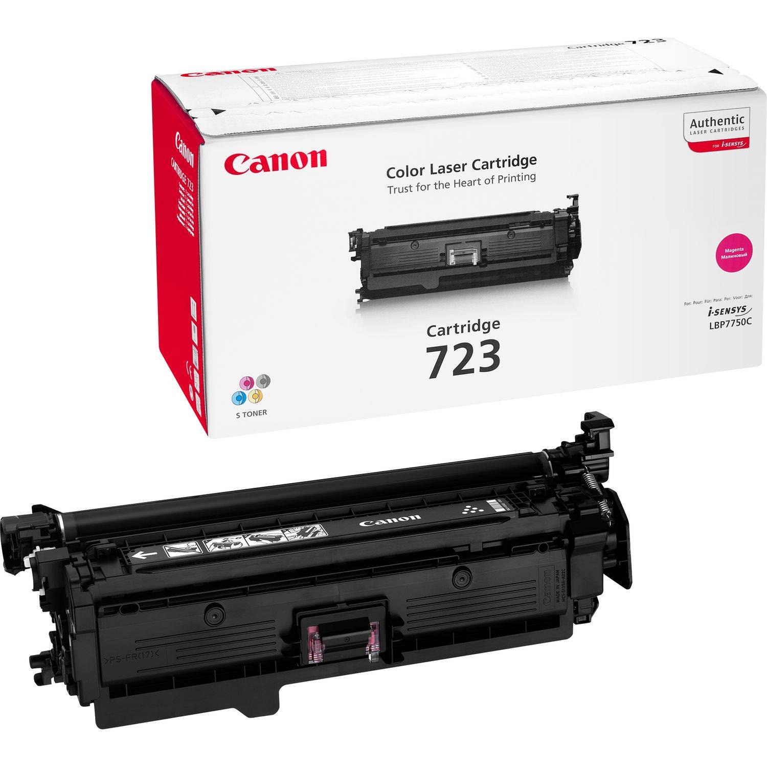 Canon 723M tonercartridge 1 stuk(s) Origineel Magenta