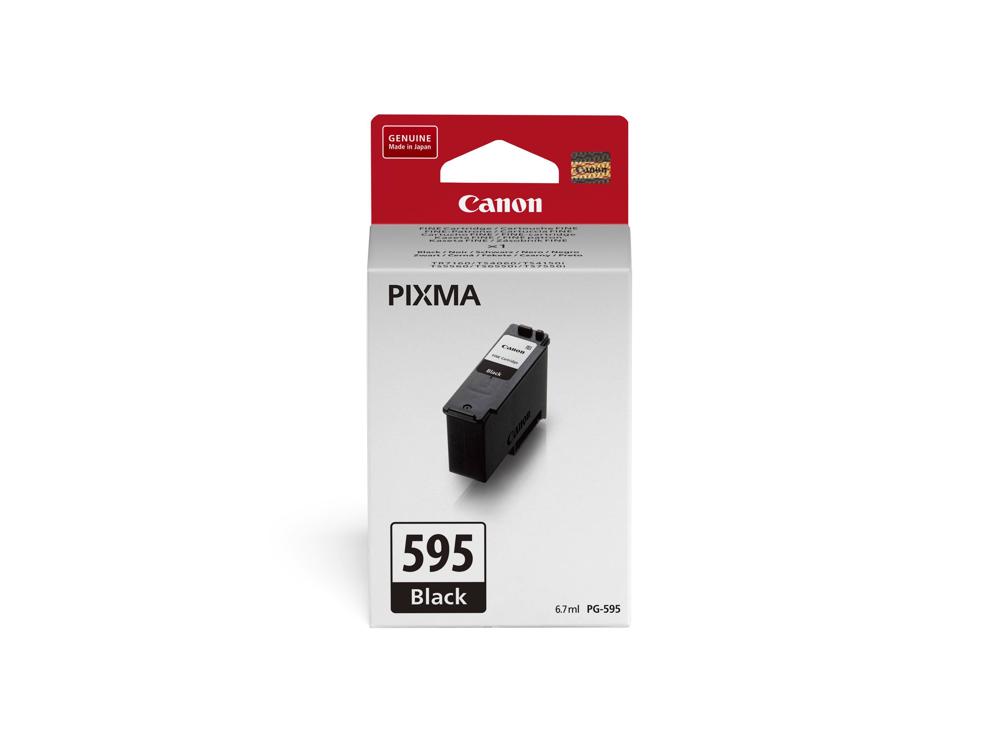 Canon PG-595 inktcartridge 1 stuk(s) Origineel Zwart