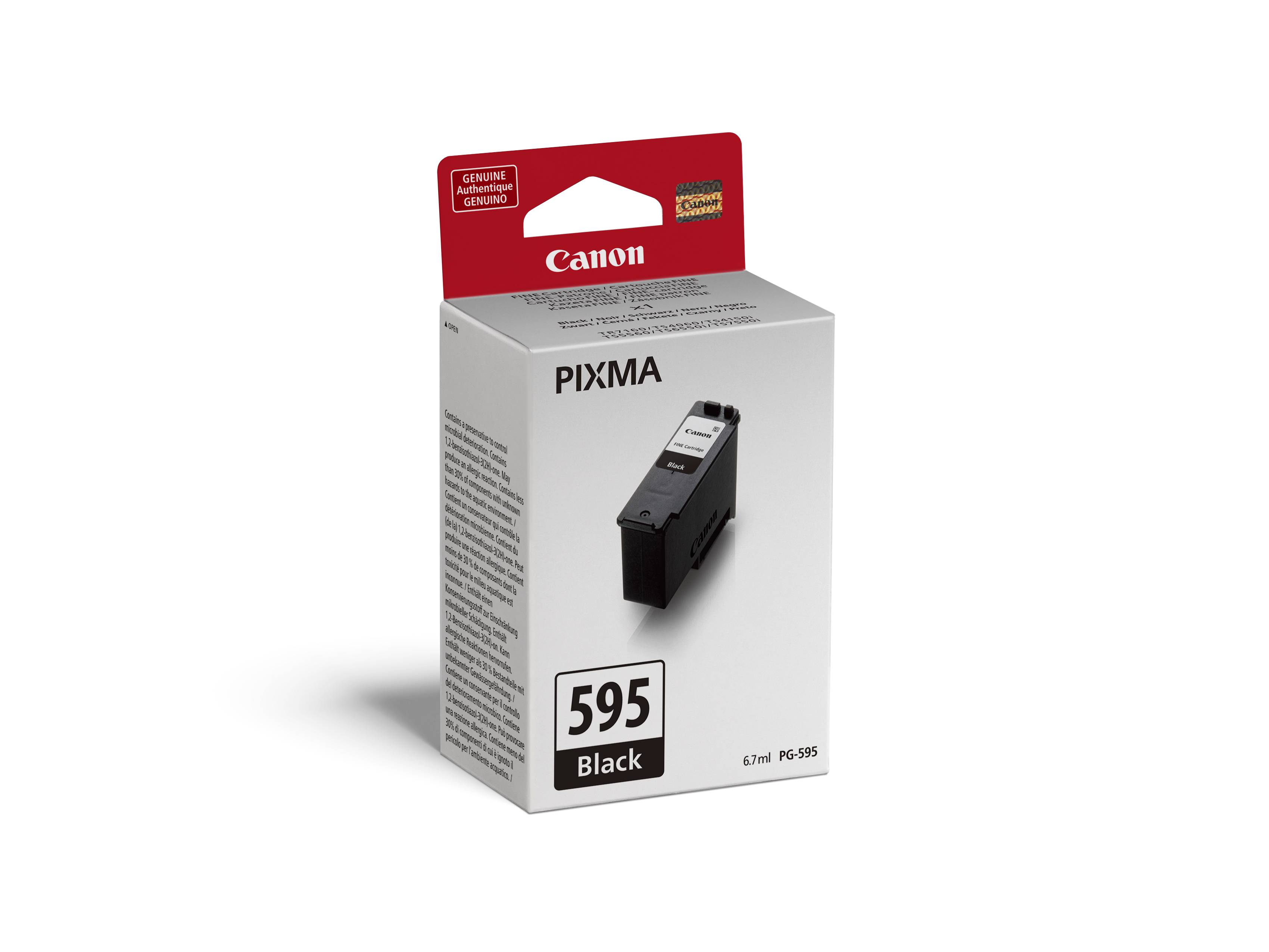 Canon PG-595 inktcartridge 1 stuk(s) Origineel Zwart