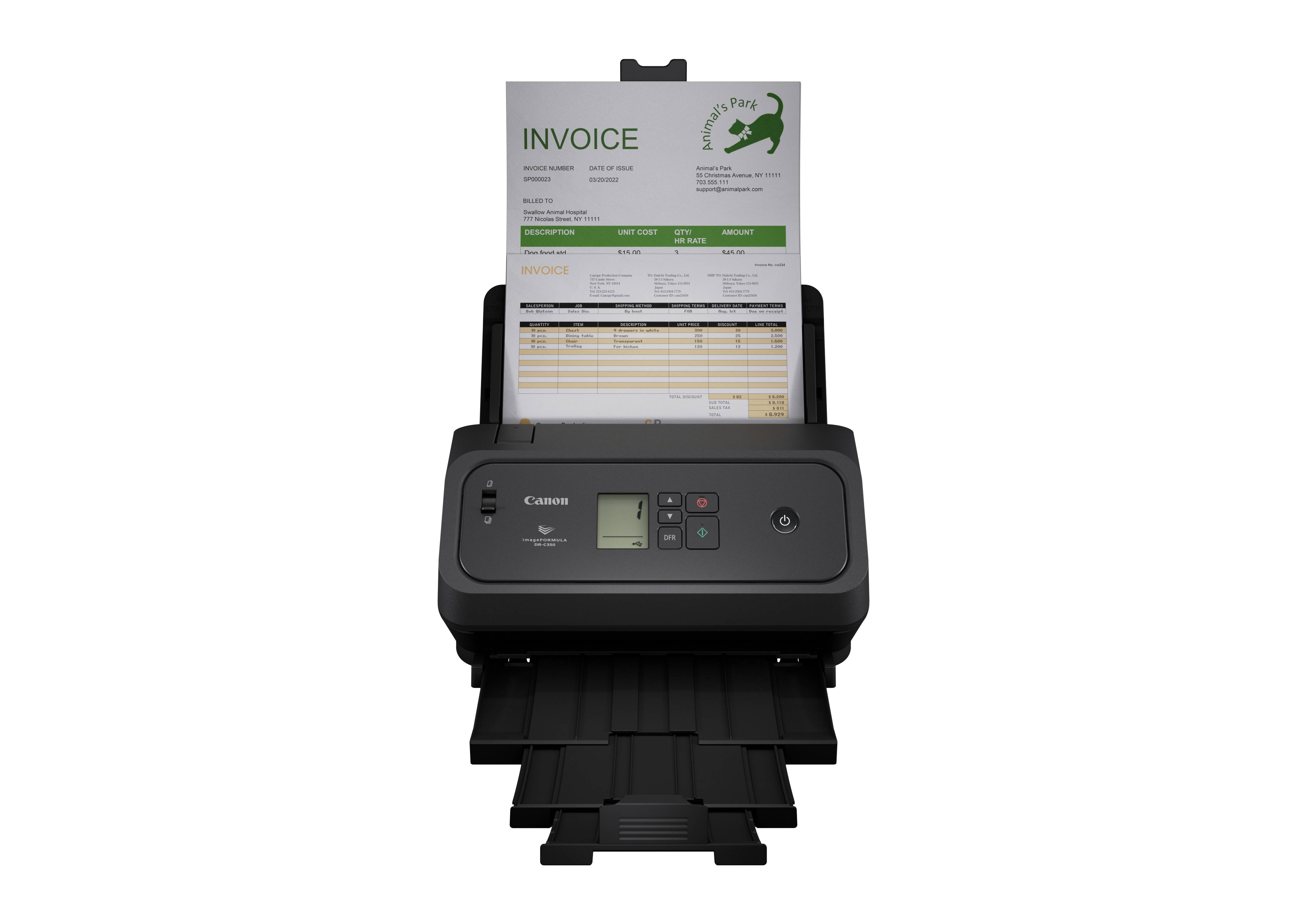 Canon 7290C003 scanner ADF-scanner 600 x 600 DPI A4 Zwart