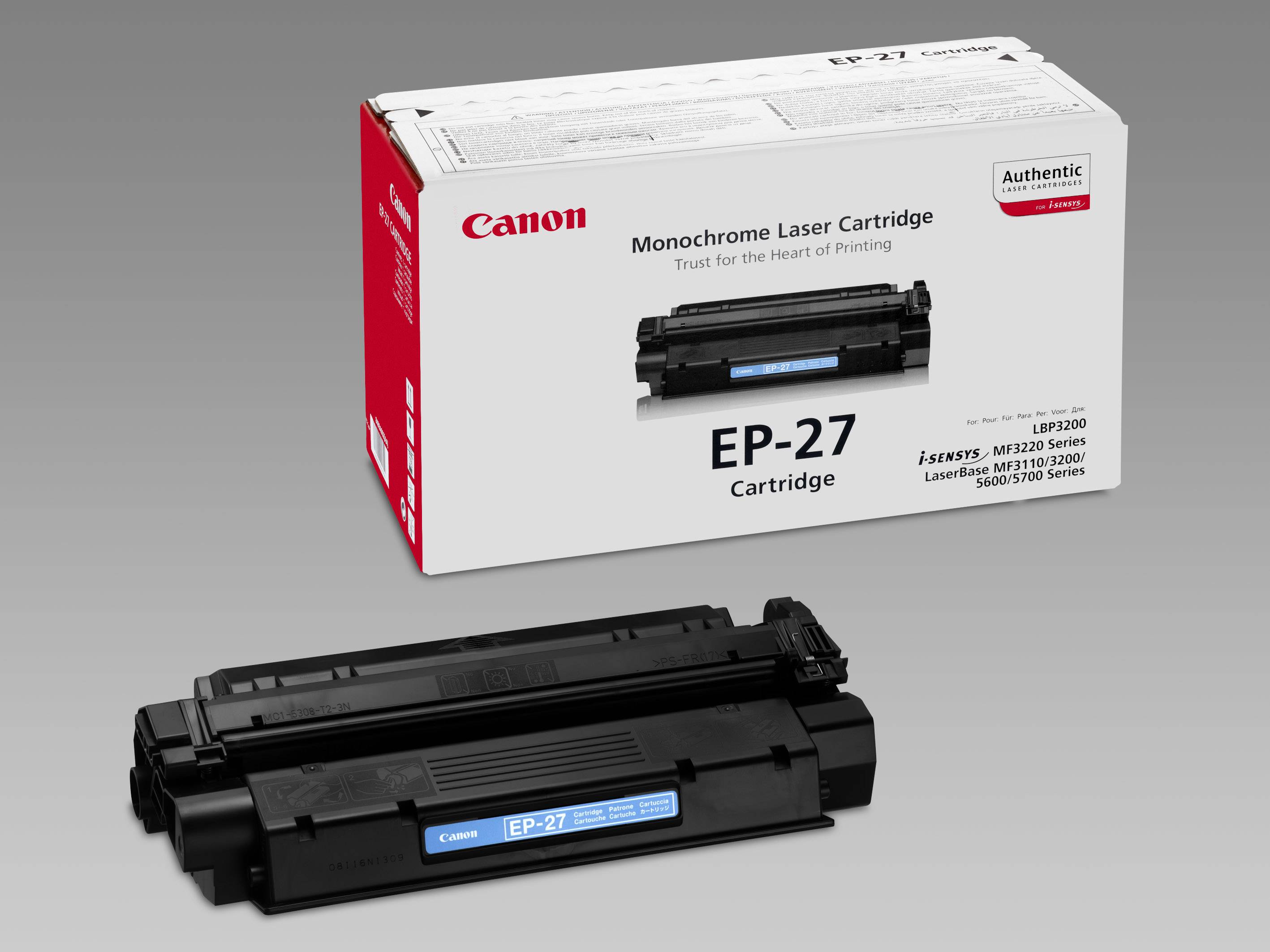 Canon EP-27 tonercartridge 1 stuk(s) Origineel Zwart