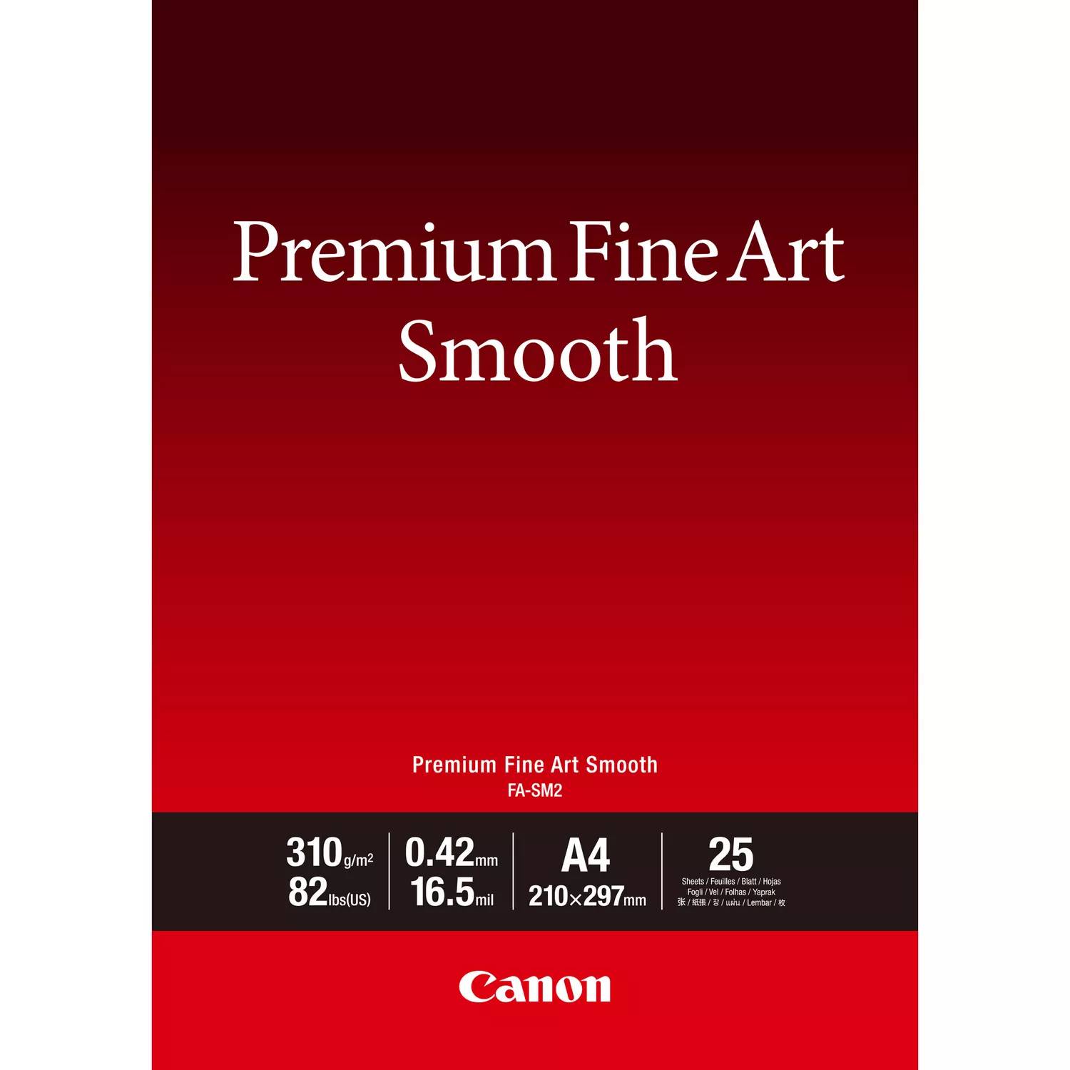 Canon FA-SM 2 A4 Wit Glad