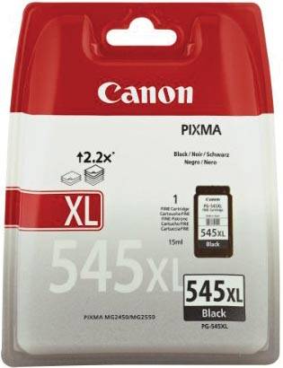 Canon inktcartridge PG545XL, 400 pagina's, OEM 8286B001, zwart