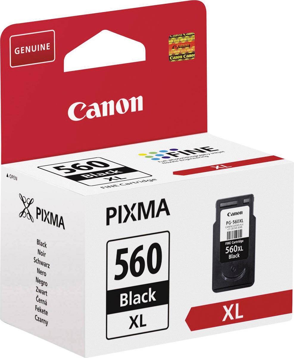 Canon inktcartridge PG-560XL, 400 pagina's, OEM 3712C001, zwart