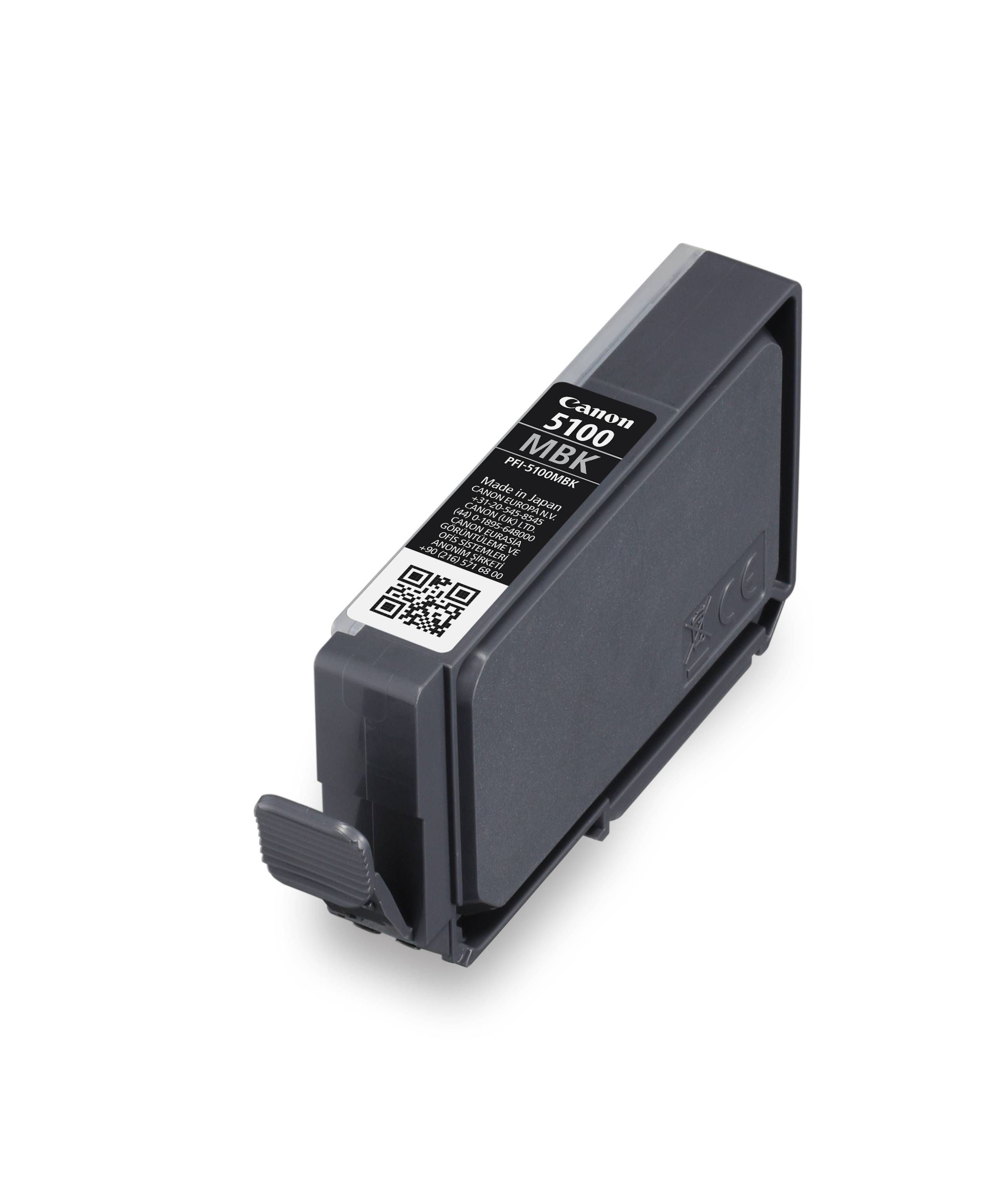 Canon PFI-5100 MBK inktcartridge 1 stuk(s) Origineel Mat Zwart