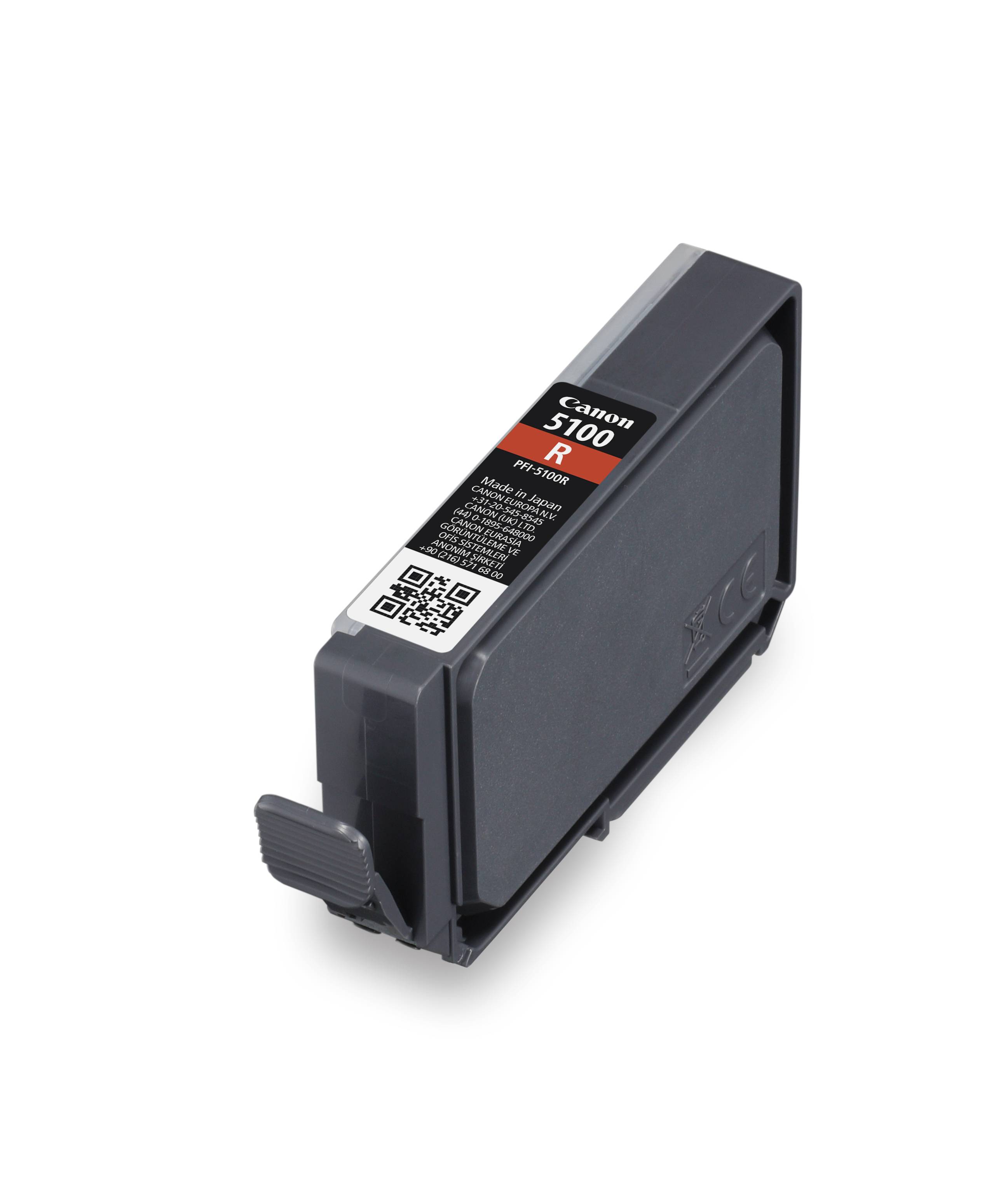 Canon PFI-5100 R inktcartridge 1 stuk(s) Origineel Rood