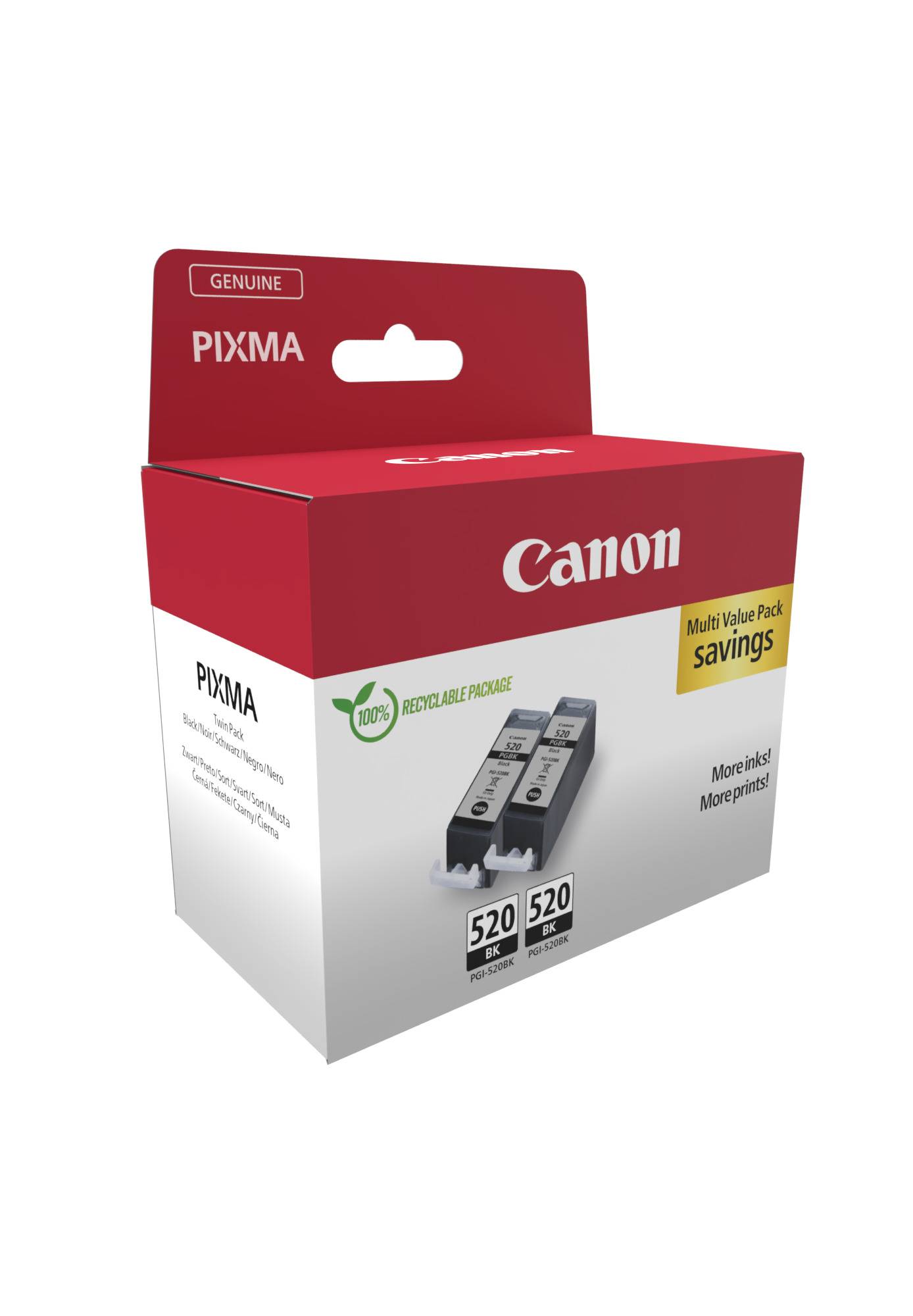 Canon 2932B019 inktcartridge 2 stuk(s) Origineel Zwart