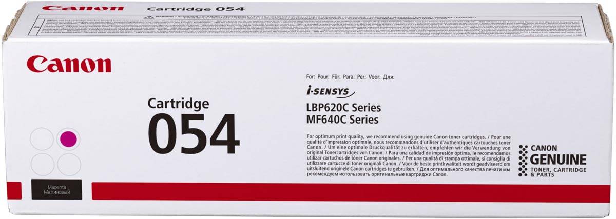 Canon toner 054, 1.200 pagina's, OEM 3022C002, magenta