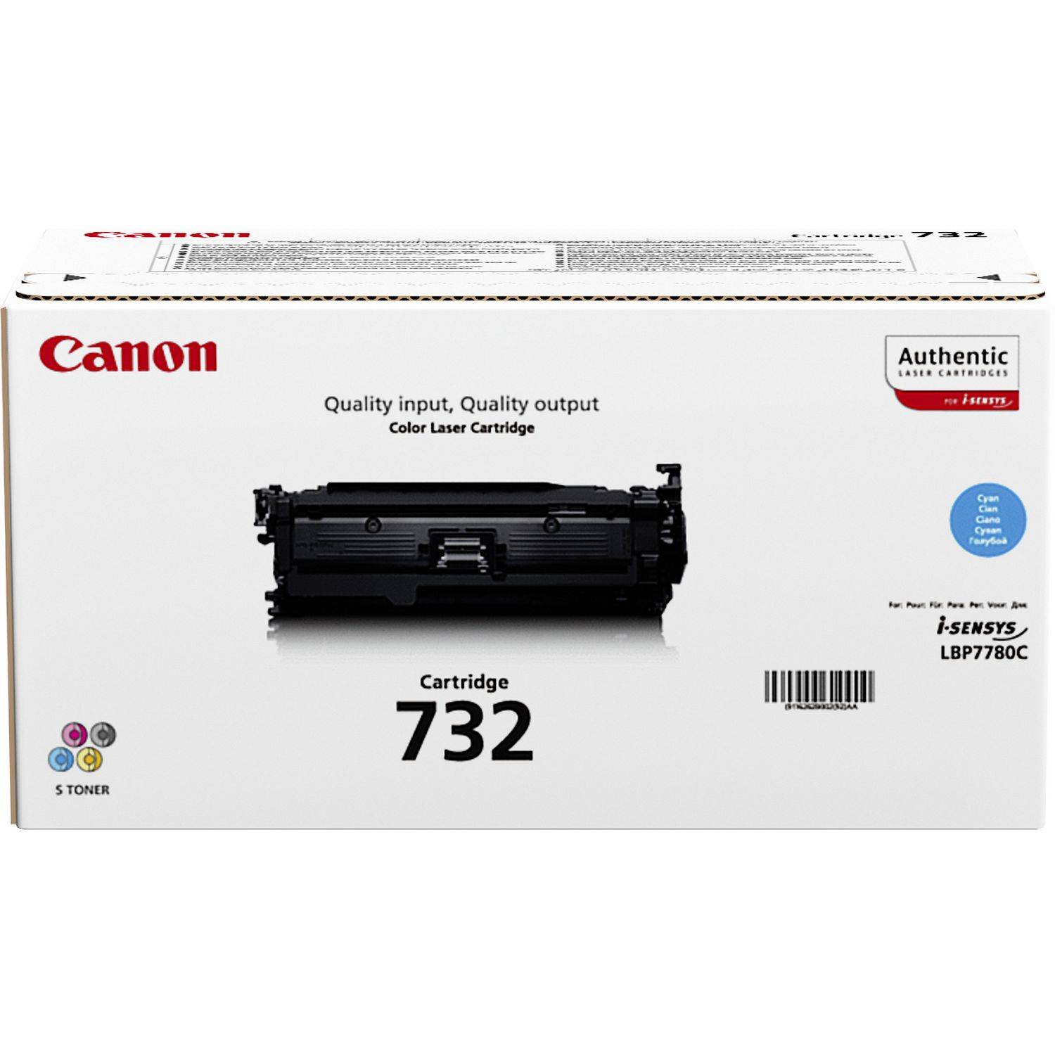 Canon 732C tonercartridge 1 stuk(s) Origineel Cyaan