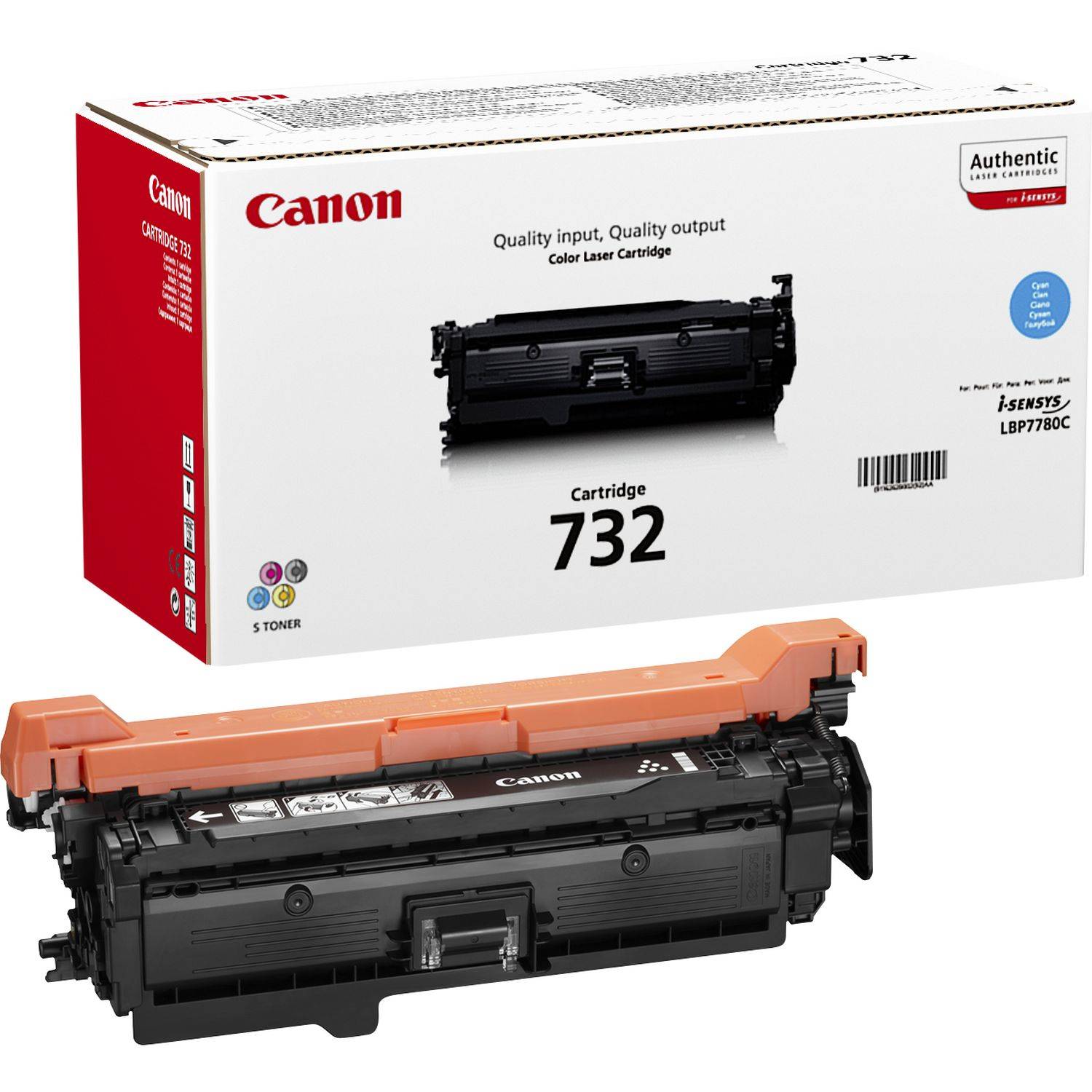 Canon 732C tonercartridge 1 stuk(s) Origineel Cyaan