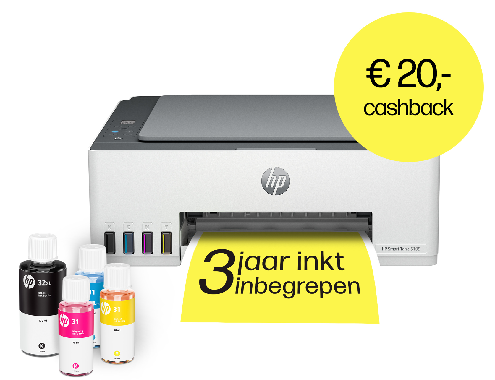 HP Smart Tank 5105 All-in-One-printer