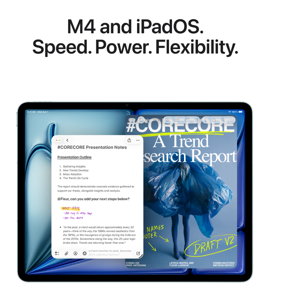 Apple iPad Air (2026) 13 inch 128GB wifi + 5G Grijs