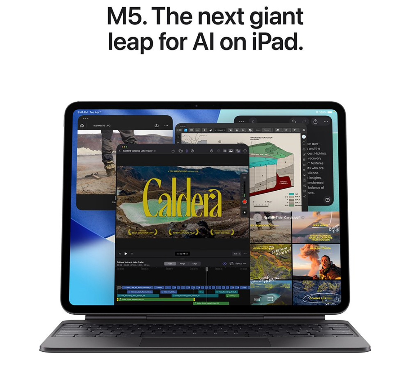 Apple iPad Pro (2025) 11", glas met nanotextuur, Wi-Fi, 2TB opslag Zwart