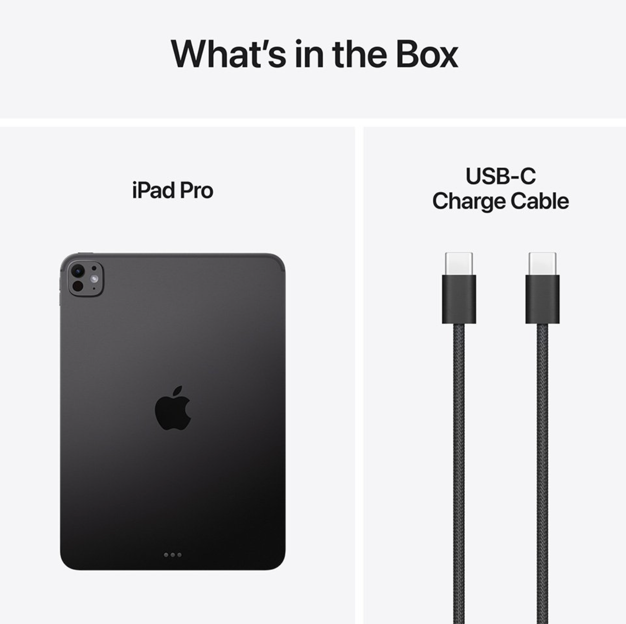 Apple iPad Pro (2025) 11", glas met nanotextuur, Wi-Fi, 2TB opslag Zwart