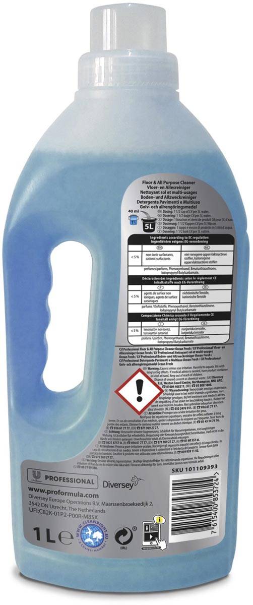 Cif allesreiniger oceaanfris, flacon van 1 liter