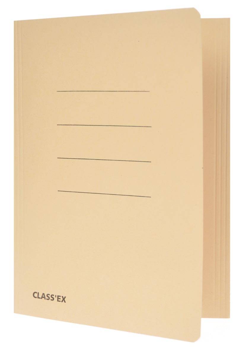 Class'ex dossiermap, 3 kleppen ft 18,2 x 22,5 cm (voor ft schrift), gems