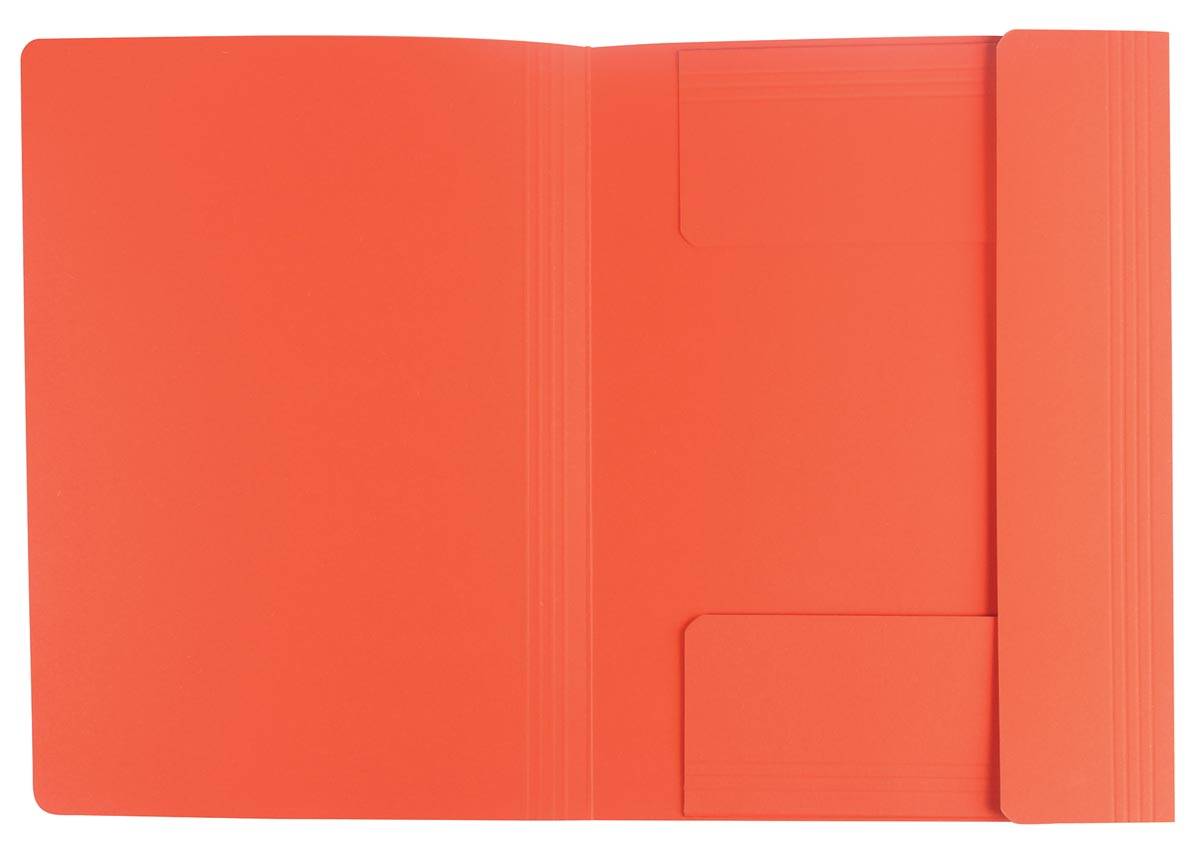 Class'ex dossiermap, 3 kleppen, oranje