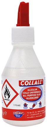 Collall alleslijm, flacon van 100 ml, transparant