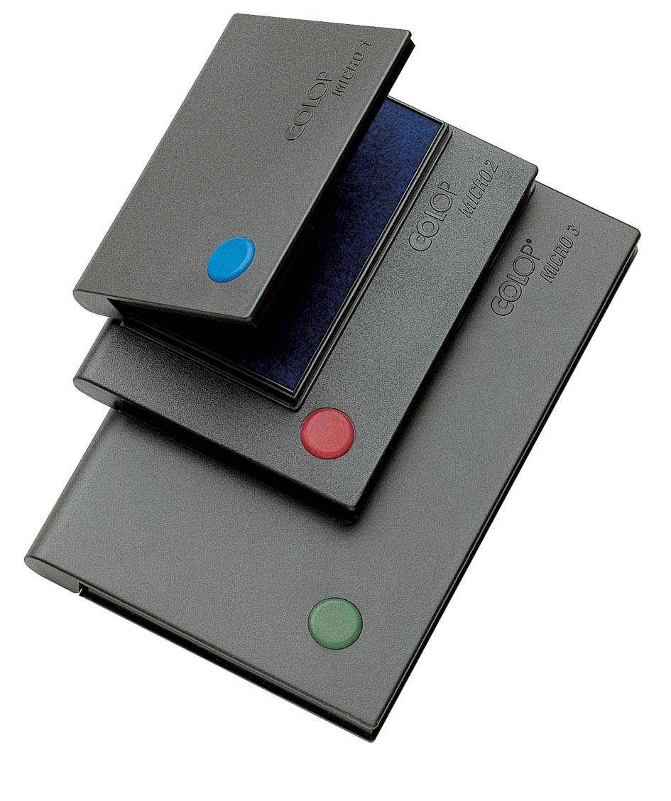 Colop stempelkussen Micro ft 5 x 9 cm, blauw