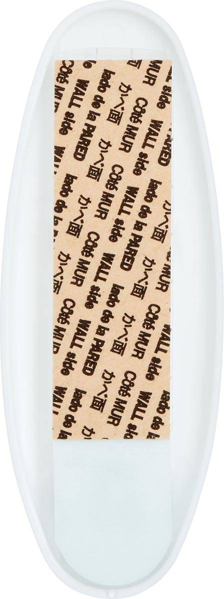 Command decohaak, medium, draagvermogen 1,4 kg, wit, waterbestendig, blister van 2 stuks