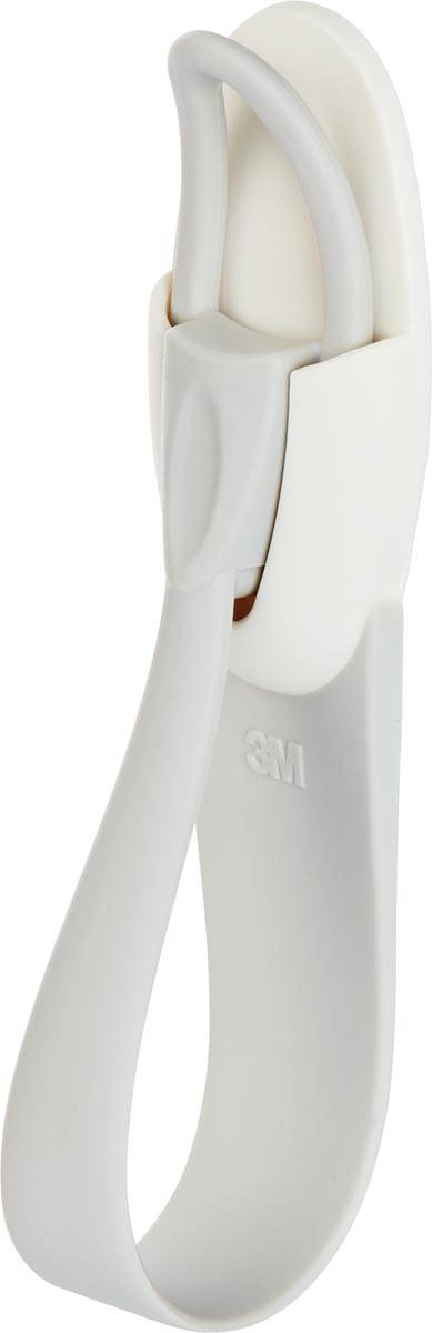 Command kabelbundelaar, medium, draagvermogen 900 gram, wit, blister van 2 stuks