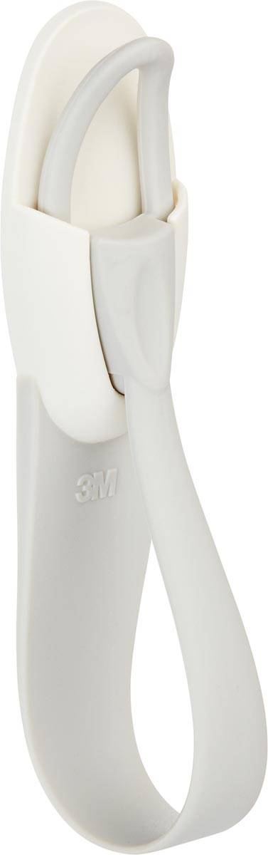 Command kabelbundelaar, medium, draagvermogen 900 gram, wit, blister van 2 stuks