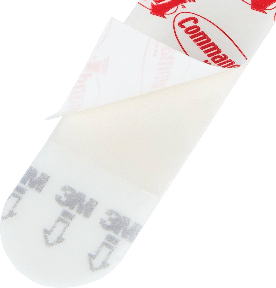 Command kleef- en navulstrip, large, wit, blister van 8 stuks