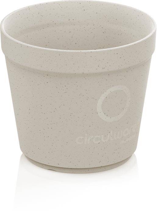 Conpax Circulware beker, 200 ml, PP, beige, pak van 36 stuks