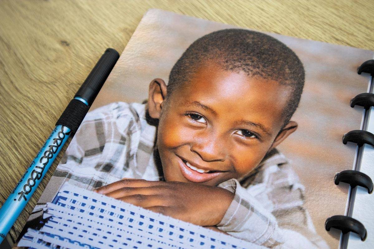 Correctbook Endless Agenda A5, uitwisbaar / herbruikbaar, Forest Green (donkergroen)