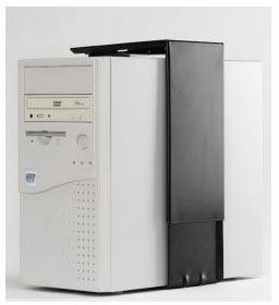 CPU houder, tot 30 kg, zwart