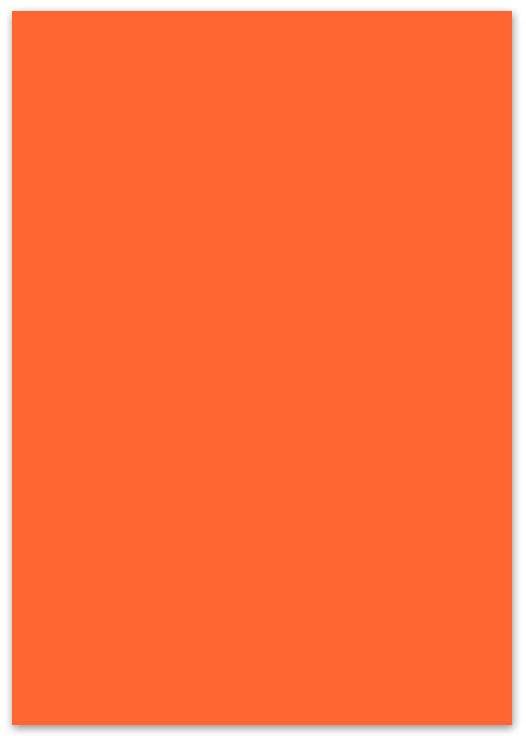 Creakit fotokarton, 50 x 70 cm, 300 g, pak van 25 vel, oranje