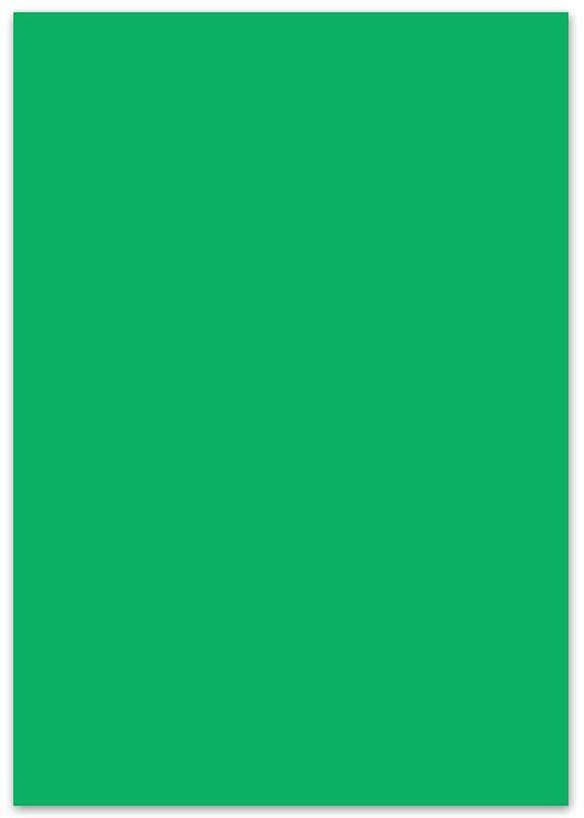 Creakit fotokarton, 50 x 70 cm, 300 g, pak van 25 vel, smaragdgroen