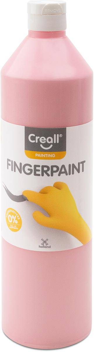 Creall vingerverf Happy, set met 10 flesjes van 750 ml in geassorteerde kleuren