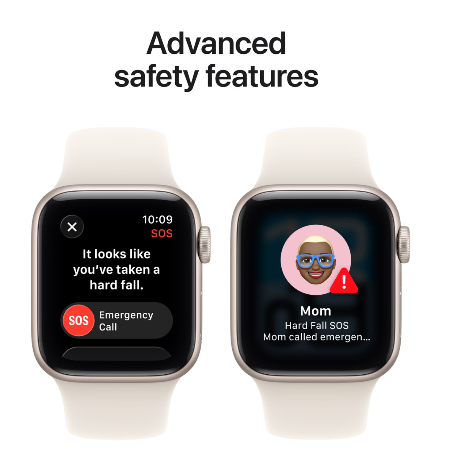 Apple Watch SE 3 (2025) Cellular 40mm Starlight Sportband M/L