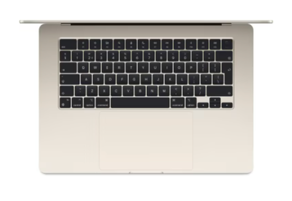 Apple MacBook Air 15inch (2023) M3 (8 Core CPU/10 Core GPU) 16GB/256GB SSD Starlight, QWERTY