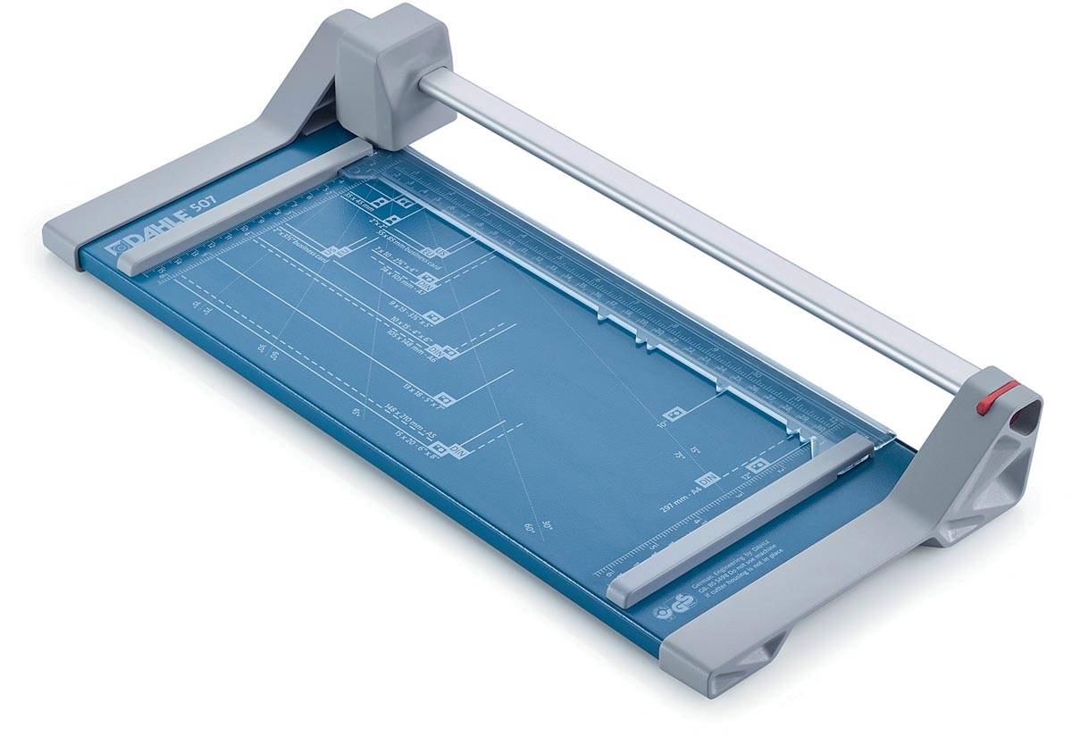 Dahle rolsnijmachine 507 voor ft A4, capaciteit: 8 vel