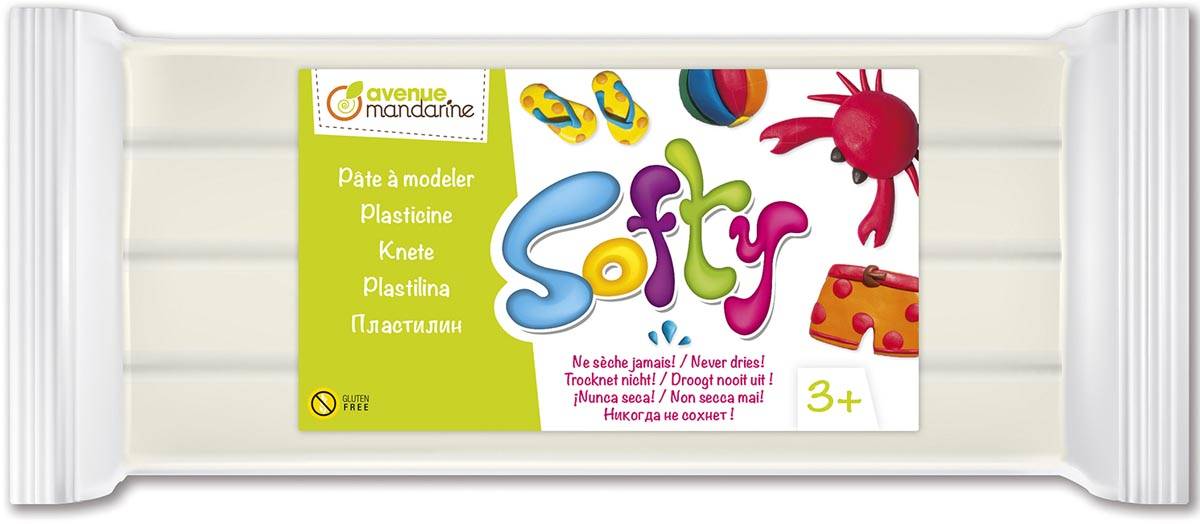 Darwi boetseerpasta Softy wit